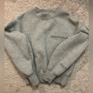 Essentials Fear of God kid sweatshirt